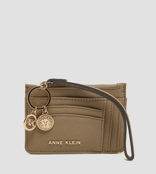 آن كلاين Anne Klein Logo Detail Zippered Wallet